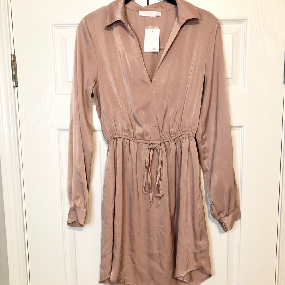 LUSH Satin Dress